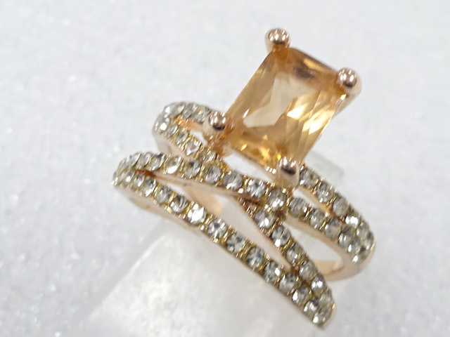 色石　指輪(10号)